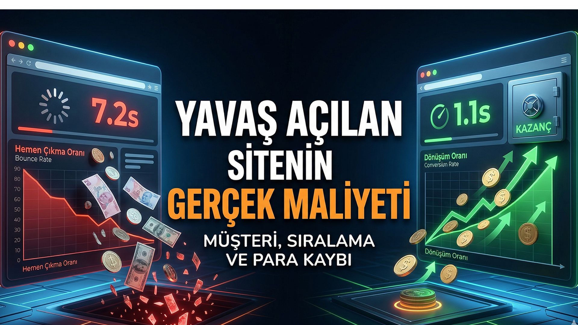 Yavaş Web Sitesinin İşletmenize Gerçek Maliyeti Nedir? | Zoe Ajans